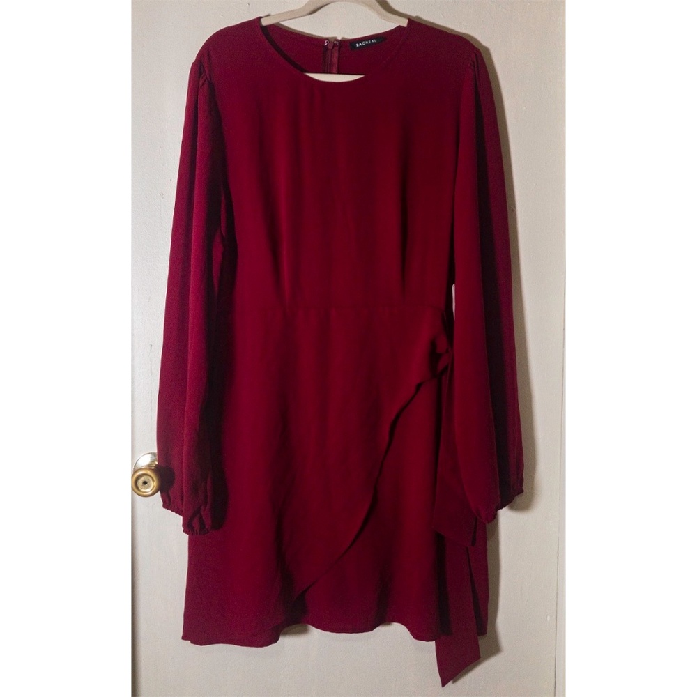 NWOT Racheal Burgundy Dress